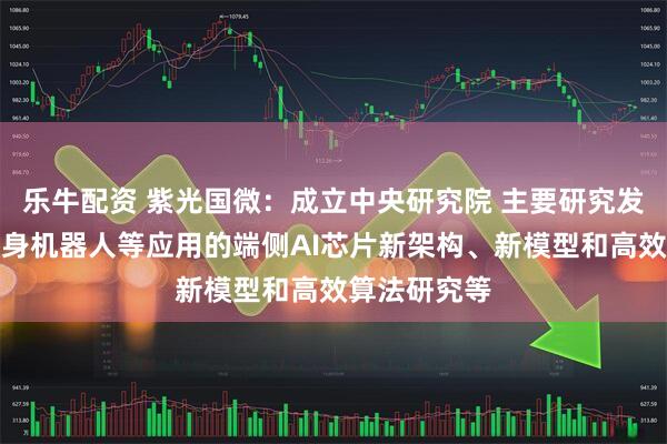 乐牛配资 紫光国微：成立中央研究院 主要研究发展方向为具身机器人等应用的端侧AI芯片新架构、新模型和高效算法研究等