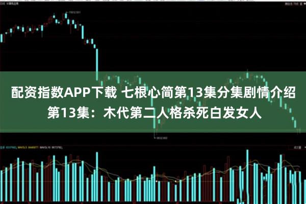 配资指数APP下载 七根心简第13集分集剧情介绍 第13集：木代第二人格杀死白发女人